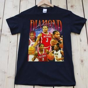 Diamond Johnson - Nc State - Wnba Draft - Unisex Black T-Shirt